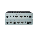 Extender KVM MST serie KVXHP su CATx/fibra - Quad-monitor, DisplayPort 4K, hub USB 2.0, seriale, audio, video locale