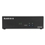 KVS4-1002D: Monitor singolo DVI, 2 port, (2) USB 1.1/2.0, audio