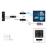 KVXHP-400: Extender Kit, (1) DisplayPort 1.2 con alimentazione MST per 4 monitor, USB 2.0, RS-232, Audio